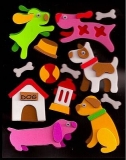 3D - Moosgummisticker - Hundchen