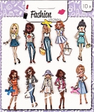 Fashion-Sticker - Modesticker - Ziersticker