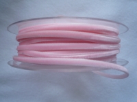 Samtband 3mm - rosa -  (  0,39/m )