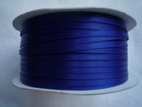 Satinband 3mm - blau - ( 0,25/m)