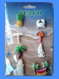 Polyresin-Sticker - Beach