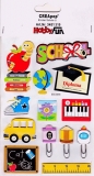 Creapop-Sticker - Motive Schule und Abitur