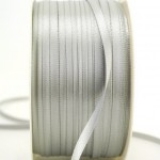 Satinband 3mm - silbergrau - ( 0,25/m)