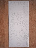 Ziersticker - Blumenmotive - wei