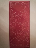 Ziersticker - Blumenmotive - pink