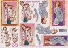 3D-Bogen - Motiv Junge Frau -