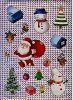 Maxi - Hologrammsticker - Weihnachtsmotive 2