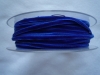 Samtband 3mm - dunkelblau - (  0,39/m )