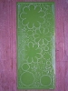 Ziersticker - Blumenmotive - grasgrn