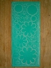 Ziersticker - Blumenmotive - trkis